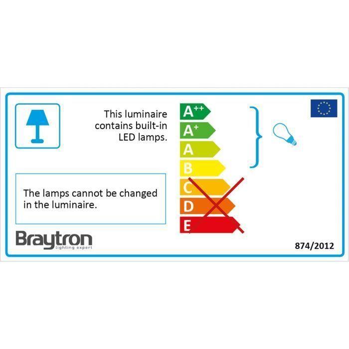 Applique montante ext E27 IP54 avec détecteur