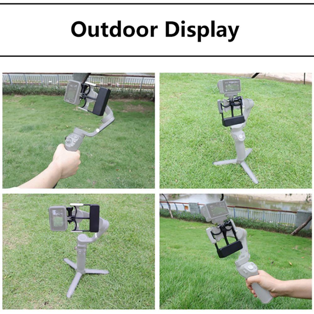 Пластина крепления переключателя ручного стабилизатора из углеродного волокна для DJI Osmo Mobile 7P/7 Travel