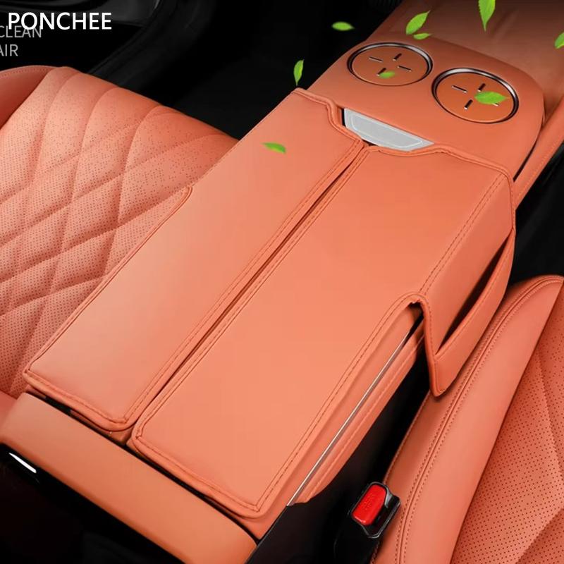 Для Changan Deepal S7 S07 2024-2026 Крышка подлокотника Сиденье Центральный ящик для хранения Защитная накладка Автомобильные аксессуары для модификации