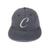 Commoncapsuleproject C Logo 6-Panel Flat Visor Cap (Charcoal)