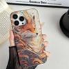 Cartoon Animal Fox Phone Case For IPhone 17 16 15 14 13 12 11 Pro Max Plus Corrugated Bumper Back Cover Shell