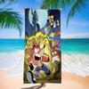 Видеоигра C-Crash B-Bandicoot Пляжное полотенце Банные полотенца для девочки Микрофибра Быстросохнущее Песок не прилипает Пляж Йога Спа Бассейн Тренажерный зал