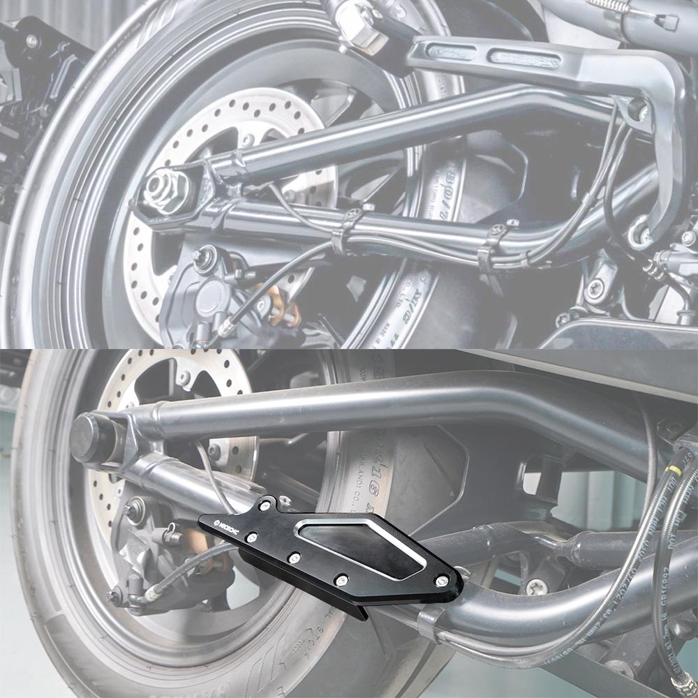 Motorcycle Rear ABS Sensor Cable Brake Hose Guard Cover Protector for Harley RH1250S Sportster S 2021 2022 2023 2024