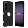 Чехлы для мобильного телефона Sony Xperia 1 VI Матовый мягкий ТПУ чехол с кольцом-держателем и подставкой