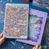 29 Stickers Per Pack Wonderland Town 11.0 Series Extra-large Miniature Scene Stickers for Creative DIY Projects