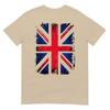 Унисекс Детская Винтажная Футболка с Флагом Великобритании Union Jack