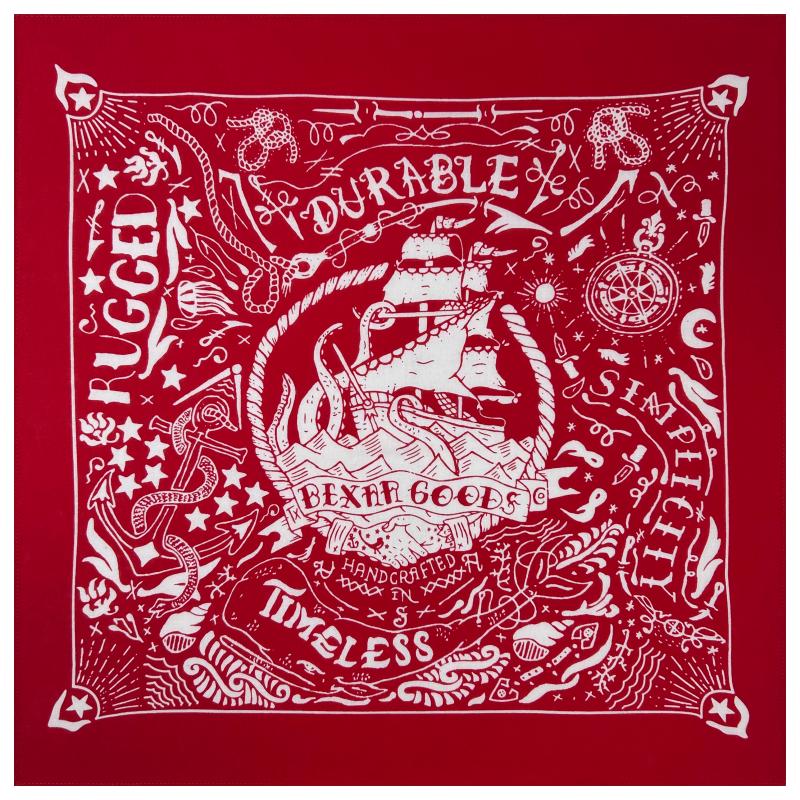 Морской принт Высококачественный хип-хоп хлопковый квадратный шарф Мужская бандана Шарф Повязка на голову Пейсли Подарки для мальчиков/девочек