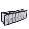 Сетчатый ящик для хранения бюстгальтеров, многоцелевой складной ящик, разделитель для нижнего белья, трусиков, носков, 7 ячеек