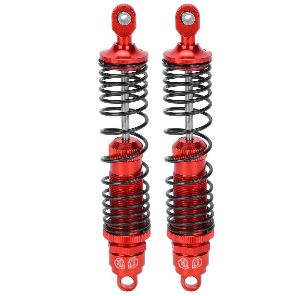 2Pcs 110mm RC Metal Rear Shock Absorber Damper for TRAXXAS   SLASH 1 10 RC Car PartsSilver