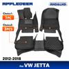 Car Floor Mats For VW Volkswagen JETTA 2012 2013 2014 2015 2016 2017 2018 Auto Foot Pads Carpet Cover Interior Accessories