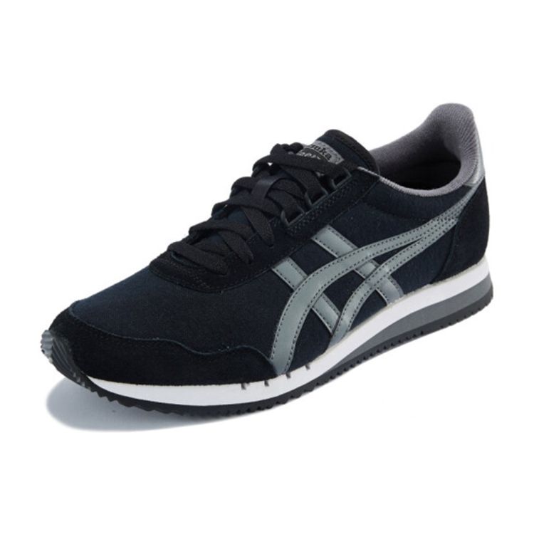 ONITSUKA TIGER Dualio Fabric Suede Daily Comfort Shock Absorption Slip Resistant Wear Resistant Low Top Casual Shoes Unisex Casual Shoes D631N-9011