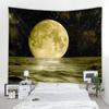 Ocean Moon Natural Scenery Decorative Tapestry Bohemian Hippie Wall Decorative Tapestry Home Decorative Tapestry Tapestry