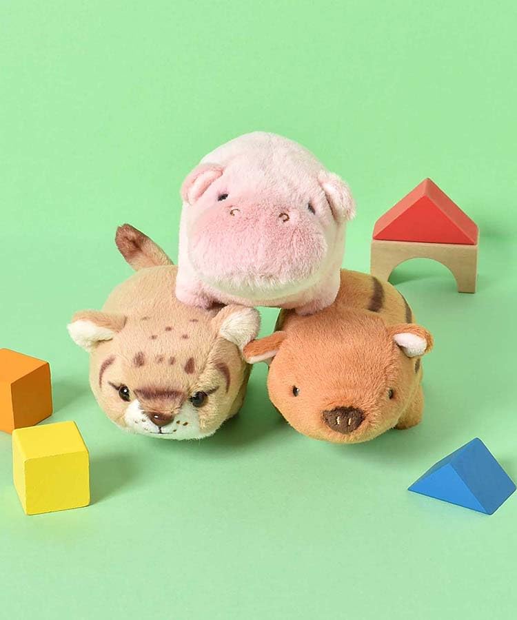 Bleu Bleuet Chubby Baby Land Creature Plush Mascot (Lion)