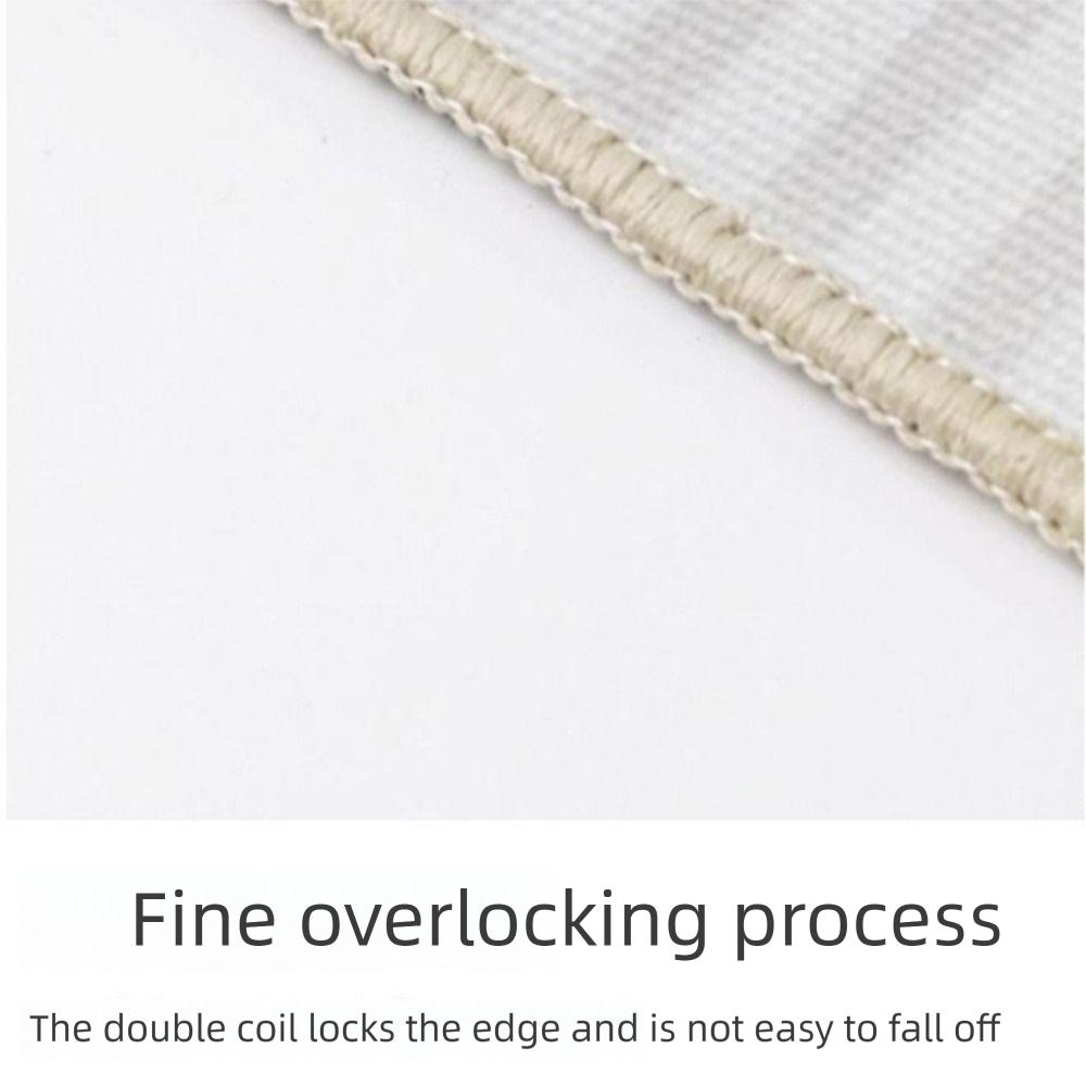 Ethnic Style Door Mat Non-Slip Welcome Mat New Semi-Circular Carpet  Home Decorative