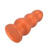Dekori Dildo for Women Thick Anal Plug Anal Expansion Soft Silicone Uneven Dildo with Suction Cup Extra Thick Size 3 Bead Shape Anaru Plug Anal Dildo