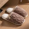 "Cotton Slippers for Women & Men – Warm, Non-Slip, Plush Indoor Footwear for Autumn & Winter"