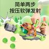 Plants vs. Zombies 2 Large Pea Gatling Soft Shooting Pneumatic Cannon Pea Shooter Sling Pea Peashooter Soft Bullets Toys Gifts