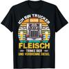 Мужская футболка Ich Bin Trucker Esse Fleisch Drinke Beer (Я Водитель Грузовика Ем Мясо Пью Пиво)(2)