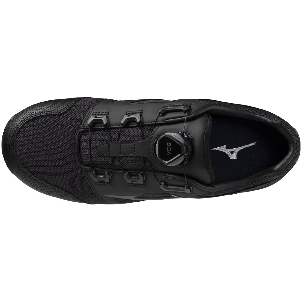 Mizuno Almighty LS II Work Shoes Store BOA Toe Size Black (Direct Exclusive) F1GA2202, 52L, Cap, Slip-Resistant, Durable, 27.0 Cm,