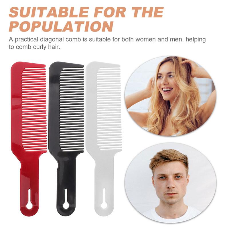 12Pcs Hairdressing Comb Professional Barber Cutting Detangling Styling Hair Comb Salon Supply Men Women Fine Hair