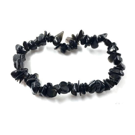 Irregular Shape Stone Bracelet Natural All-match Women Elastic Rope Bracelet Hand Decor