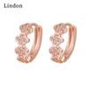 Lindon Women Copper Alloy Zircon Earrings Drop Earrings For Women Wedding Party Gifts