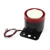 Electronic Continuous DC Red Buzzer, Sound, 1V-12V, 95dB, 350mA, Black,