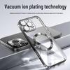 GURRS Magsafe Гальванизированный Прозрачный Ударопрочный Чехол для Телефона