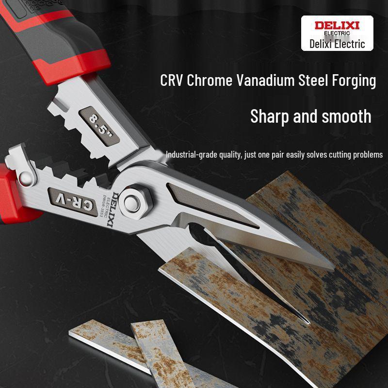 Ножницы по металлу для профилей из тонколистовой стали, Высокотвердая нержавеющая сталь, Авиационного качества.