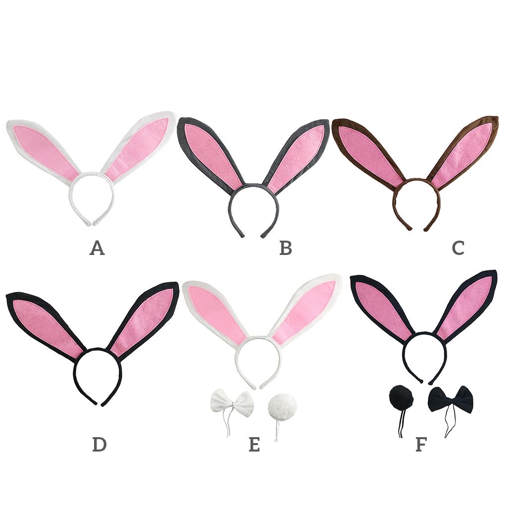 Пасхальная повязка на голову с ушками животных, плюшевая повязка на голову, костюм на день рождения, подарок для детей, девочек