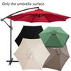 Shop Outdoor Round 2m 6 Arm Patio Sun Umbrella Parasol Canopy Replacement Cover Sunshade Umbrella