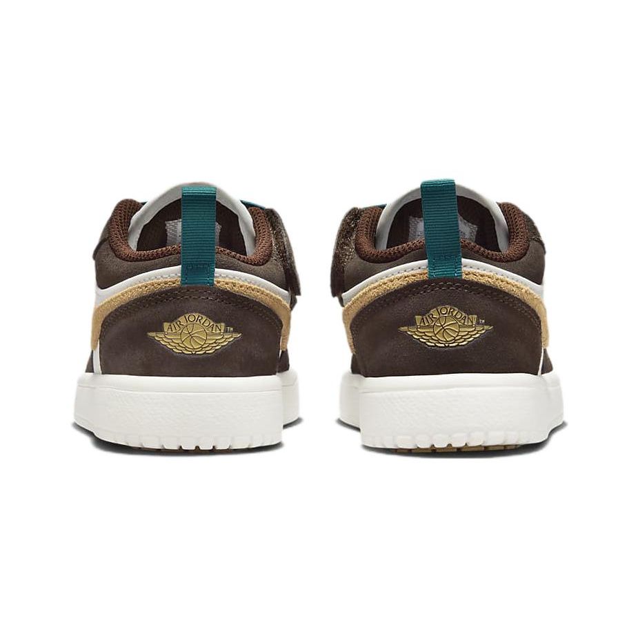 Jordan 1 Low Alt SE Cacao Wow Twine (PS) Kids Sneakers Sail White FB2218-200