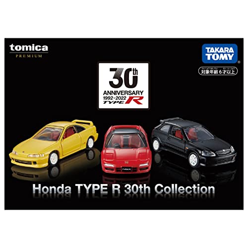 Takara Tomy Tomica Premium Honda Type R 30th Collection Миниатюрная модель автомобиля Игрушка для детей от 6 лет
