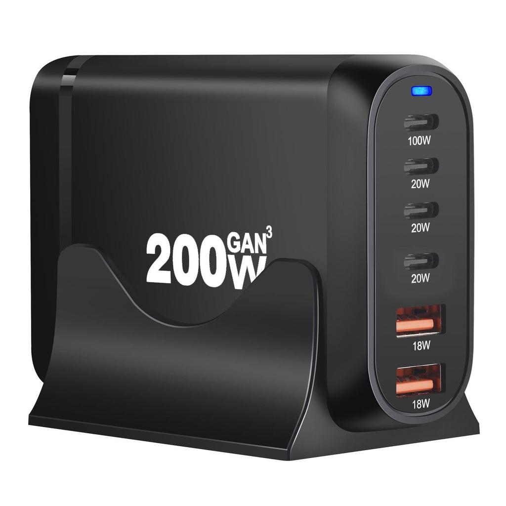 800W Multi-Port GaN PD Fast Travel Charger Adapter