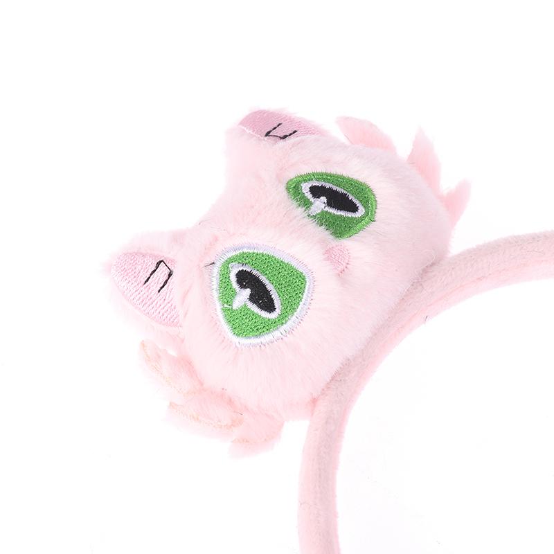 Новые милые плюшевые обручи для волос в виде кошек для девочек, осенние и зимние повязки для волос, головные уборы, повязки для волос из мультфильмов, аксессуары для волос, украшения