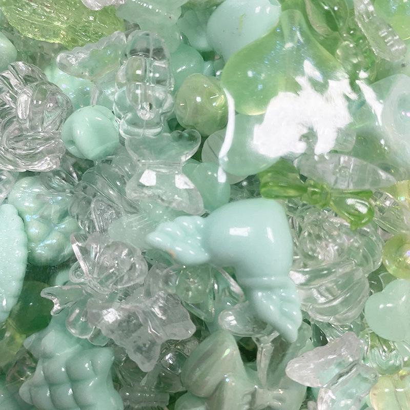 Baroque-Style Acrylic Beads for DIY Handmade Bracelets