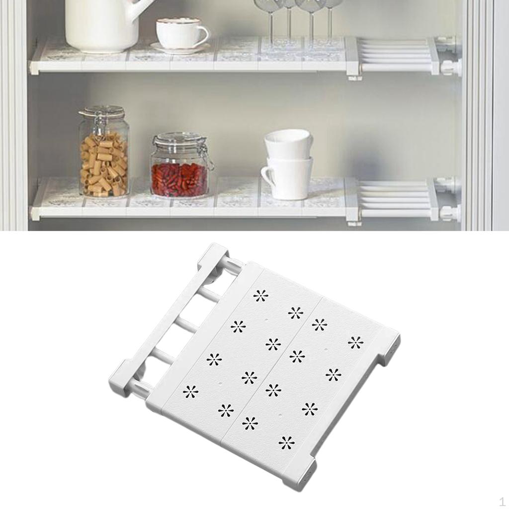 Регулируемая полка для хранения органайзера, 1 шт., выдвижная