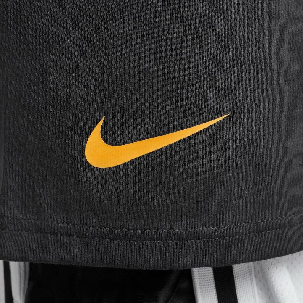 Nike X Коллаборация Kobe Bryant FW24 Приятная к коже Удобная Модная Футболка с коротким рукавом Мужские топы Черный HV6695010