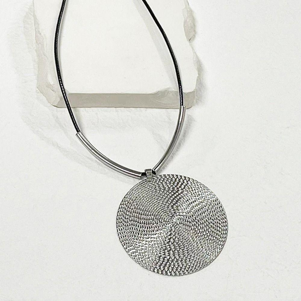 Винтажное ожерелье с подвеской из веревочной цепи, преувеличенное ожерелье, ювелирные изделия, праздничный подарок на вечеринку