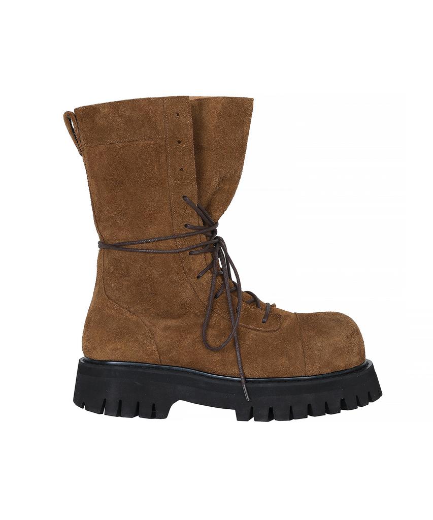 Lanarchive [5009] Suede Long Desert Boots