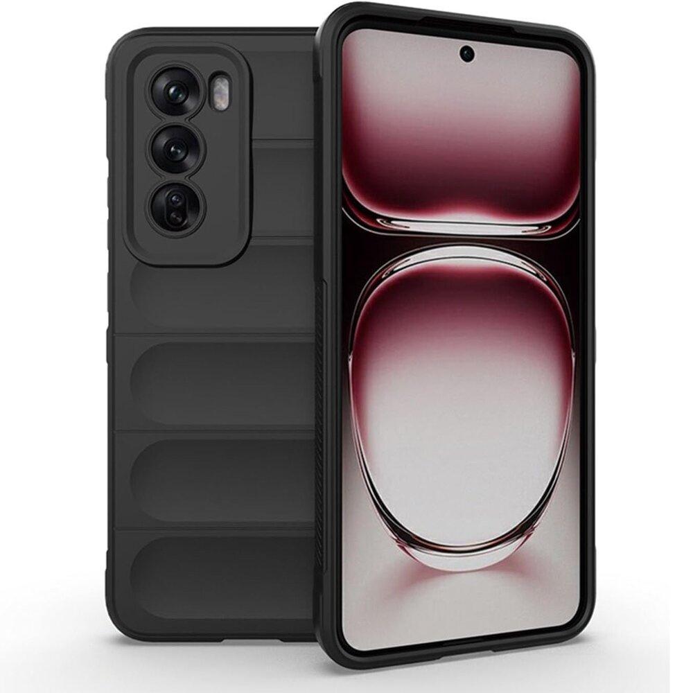 Oppo Reno 12 Pro Gaming Shockproof Case, Black