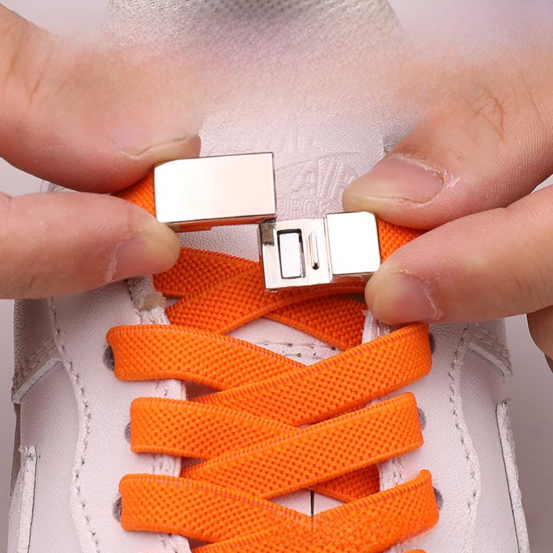 Эластичная пряжка для шнурков без завязок для мужчин, женщин и детей — идеальное решение для легкого и быстрого застегивания обуви