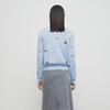 Broadcast Women's Unique Embroidered Round Neck Cardigan
