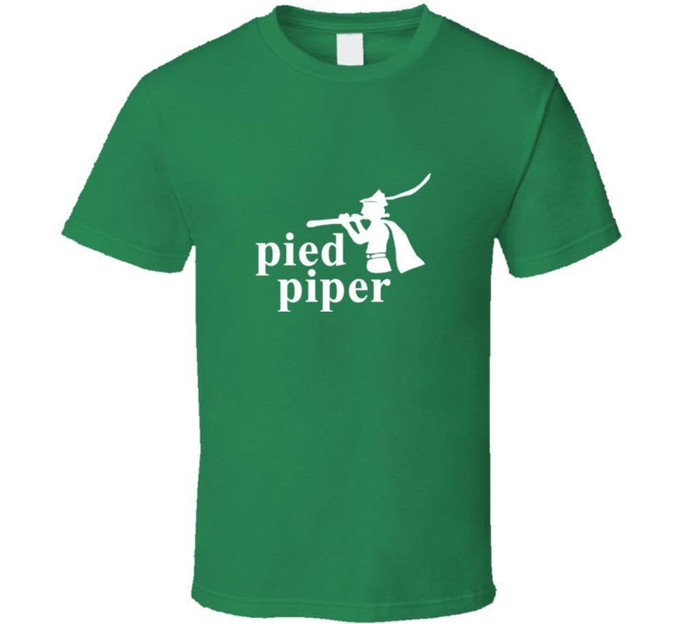 Pied Piper Silicon Valley Funny Tech Geek Fan T Shirt