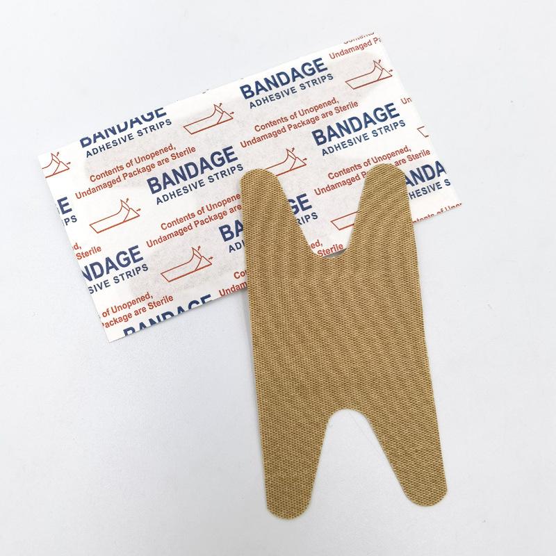 Customized Breathable Elastic Fabric Band-Aids, Butterfly-Shaped, Various Sizes for Fingertip Joints