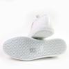 Pristine HERMES sneakers Innocent embroidered patches white canvas Women 38.5 Used