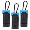 3 Pcs Seat Belt Bypass Plug Suitable for Polaris RZR 800 900 1000 UTV Seat Belt Harness Override
