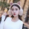 Headband Outdoor Earmuff Women Girls Ear Warmers for Cold Weather Cat Ears Winter Warm Earmuffs
