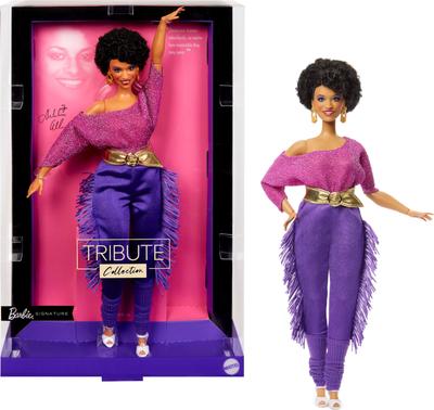 barbie Кукольный домик Debbie Allen Signature BLACK для ролевых игр для детей от 6 лет и JBJ24 для переодевания, Вверх, Фиолетовый,