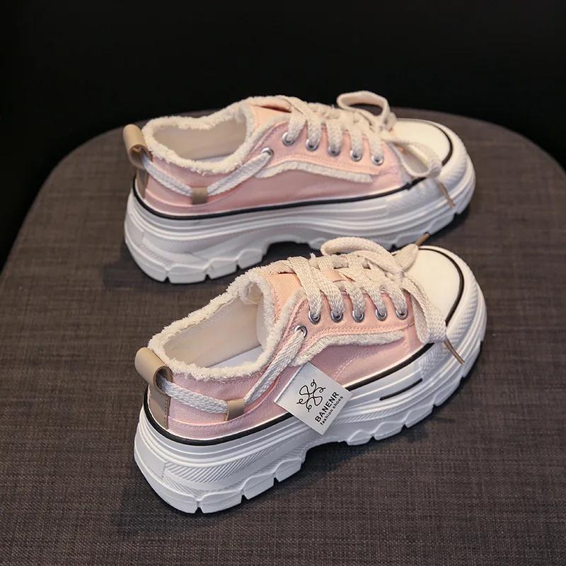 Модные ретро маленькие белые туфли на толстой подошве, женский тренд, универсальная повседневная обувь, уличная, для вечеринок, спортивная обувь, мягкая